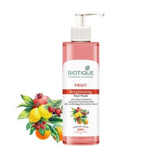 Biotique Fruit Brightening Face Wash for females