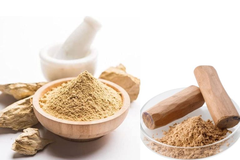 Fuller's earth powder and sandalwood powder to remove tan