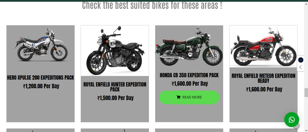 big bike rental manali