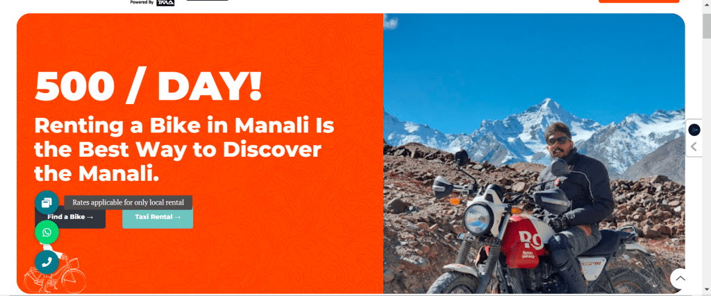 Manali Bike rentals